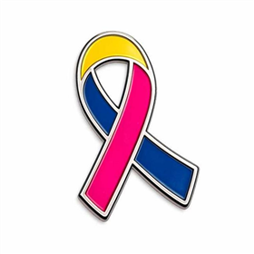 Pin Laço para Campanhas de Conscientização - PI42
